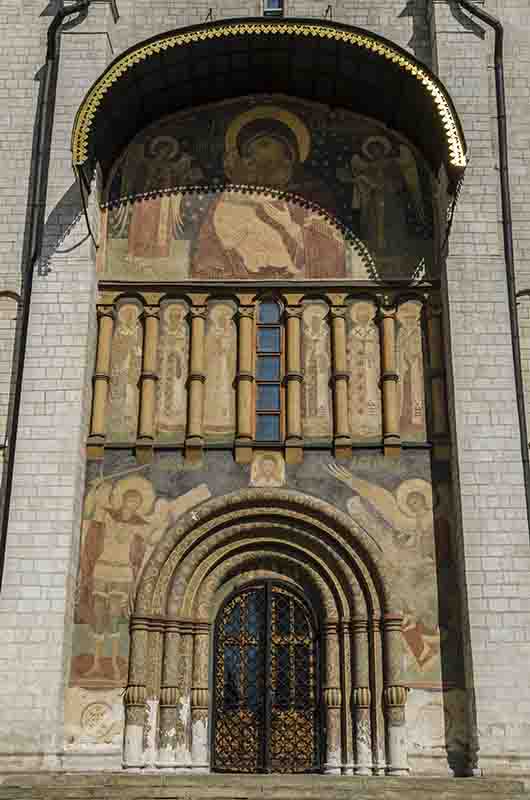 55 - Rusia - Moscu - Kremlin - catedral de La Asuncion